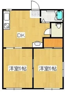 ローズマリーシャトレー【2階】の間取り