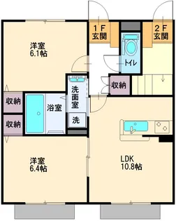 ソフィア【1階】の間取り