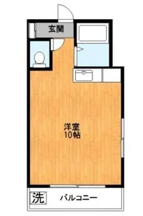 グリーンマンションNO.2【4階】の間取り