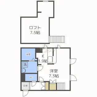 Prima Gemma壱番館【1階】の間取り
