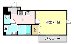 ルミエール【1階】の間取り