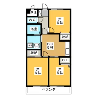 藤パレス【1階】の間取り