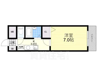 ウッドヴィレッジ【2階】の間取り