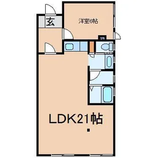 Kasumi【1階】の間取り