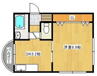 アーバンスター【2階】の間取り
