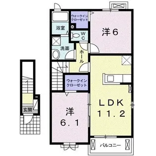 TM・ビレッジIII【2階】の間取り