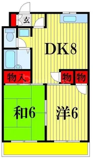 フラワー館【1階】の間取り