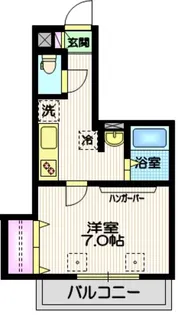 アルト南麻布【2階】の間取り