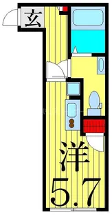プルミエール柴又【2階】の間取り