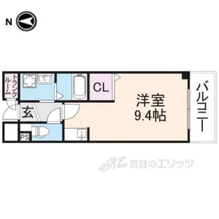 ファウンダーオブティー【3階】の間取り