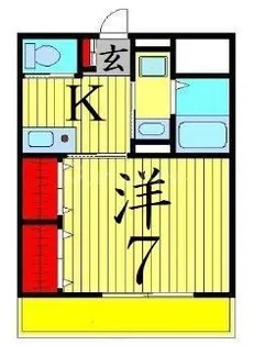 PI・フラッツ【1階】の間取り