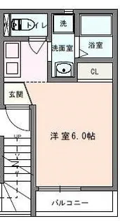 メゾンウィステリアときわ台【2階】の間取り