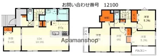 上新井 貸家【1階】の間取り