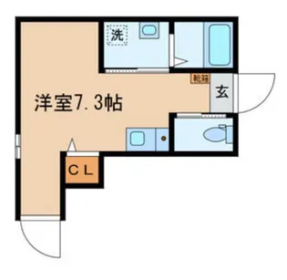 Dear Court池袋【1階】の間取り