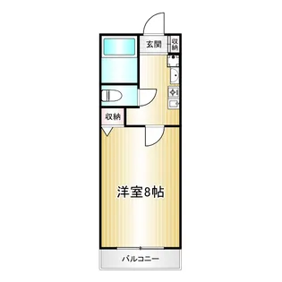 フォレスト白鷺【2階】の間取り