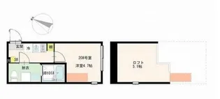 TOKYO LUMINA【2階】の間取り