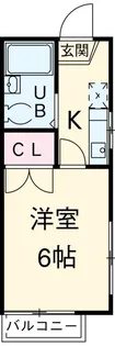 国立ウエストA【1階】の間取り