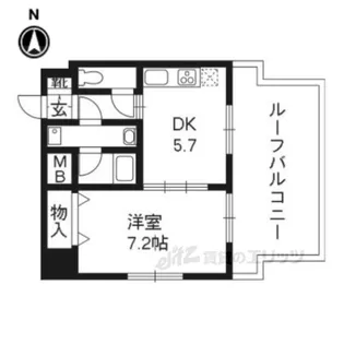アーバネックス室町【9階】の間取り