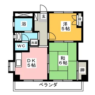 ハイツしむらIII【3階】の間取り
