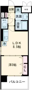 ストーム【1階】の間取り
