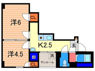 SDフォ-マルハイツ【3階】の間取り