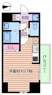 ルネスアヴニール【11階】の間取り