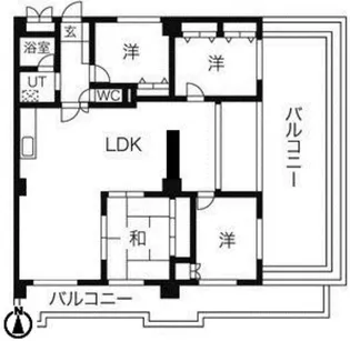 アルカディア長久手【6階】の間取り