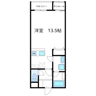 PLAZA新園町【3階】の間取り