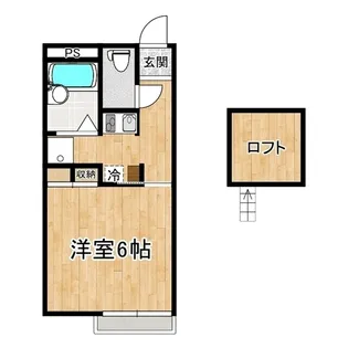 リヴェールレオ【1階】の間取り
