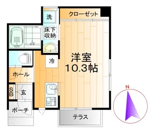 メゾン ド G&K【1階】の間取り