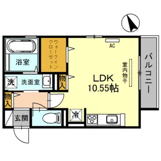 La Vie Belle【2階】の間取り