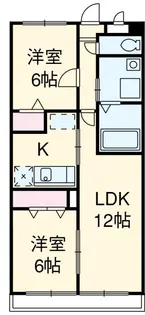 アイルシティSEKO【1階】の間取り