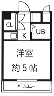 コーポレージ中葛西【3階】の間取り