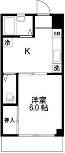 チクマコーポ【1階】の間取り