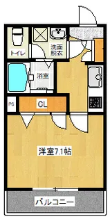 Ocean Blue【1階】の間取り