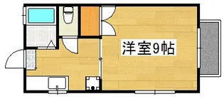 稲冨ハイツII【2階】の間取り