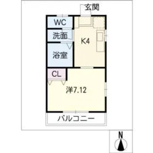 バウム【2階】の間取り