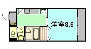 エムオーベント【2階】の間取り