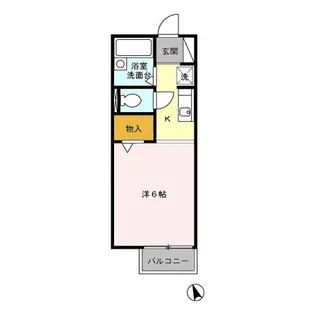 千葉県我孫子市青山台3【アパート】の間取り