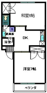 グランハイツ雅【2階】の間取り