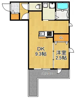 NewSafole綱島東A棟【1階】の間取り