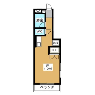 アフェット津田沼【3階】の間取り