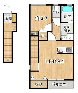リンダ エレガンテ【2階】の間取り