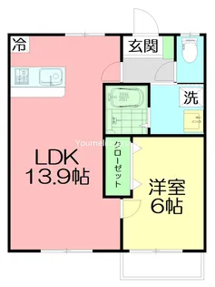 YTコーポ【2階】の間取り