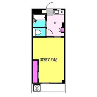 テラストーク相模原【1階】の間取り