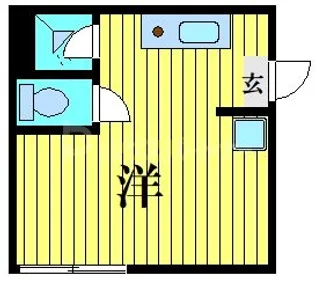 フォース新小岩【2階】の間取り