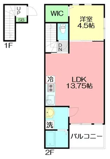 AIR ODAWARA KUNO【2階】の間取り