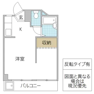 ジュネスドミール【3階】の間取り
