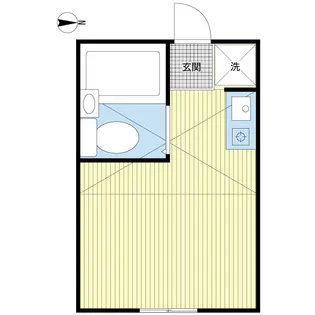 Plumeria菊名【2階】の間取り