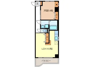 オー・エ・ヴァーレ【2階】の間取り